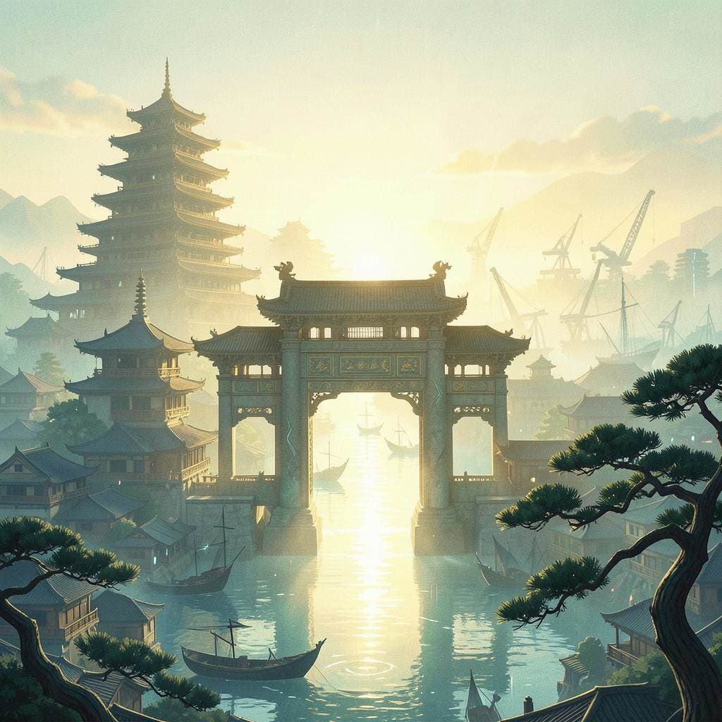 电城赞歌 作词区文强 - 区文强 的 AI 原创音乐封面